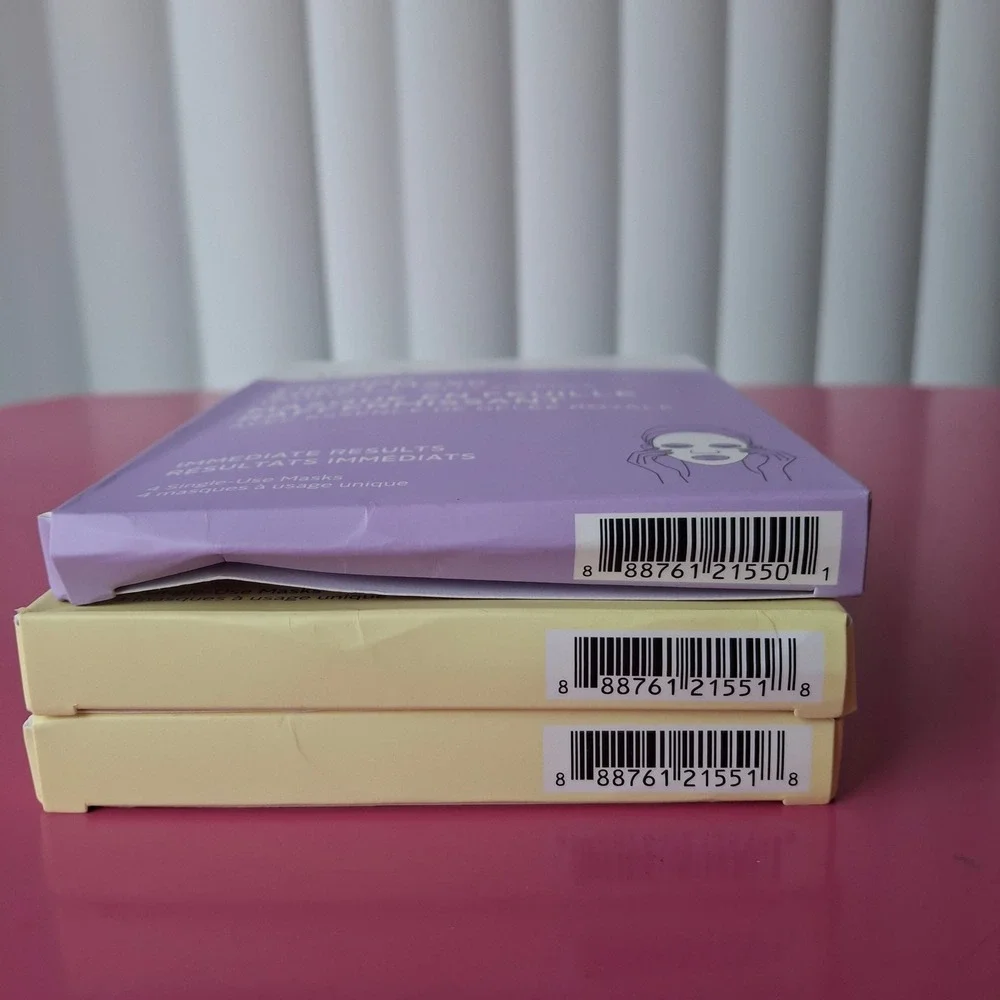 Avon Anew Brightening & Firming Sheet Mask Set 3 Boxes 12 Masks Total